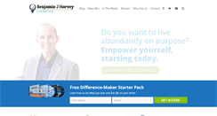 Desktop Screenshot of benjaminharvey.com